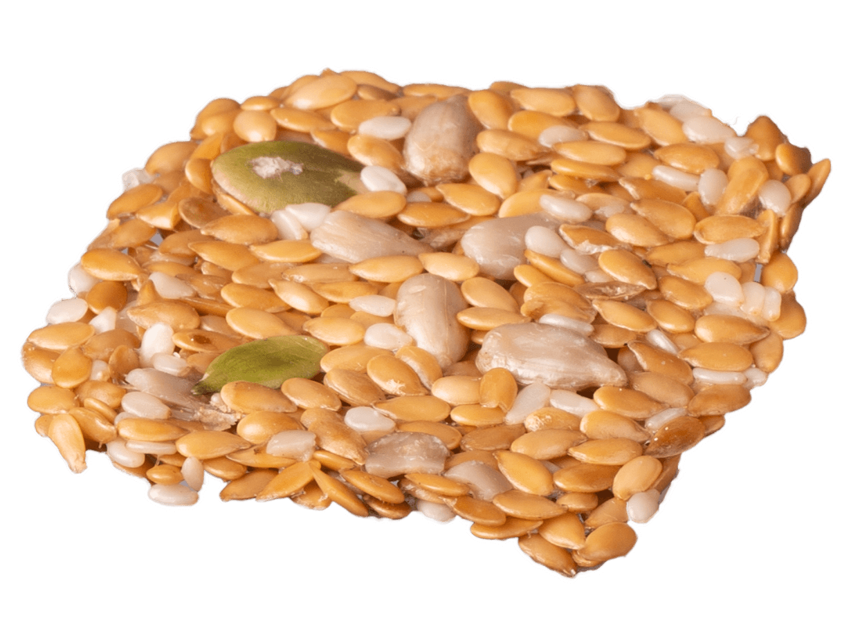 keto simple seed flax crackers