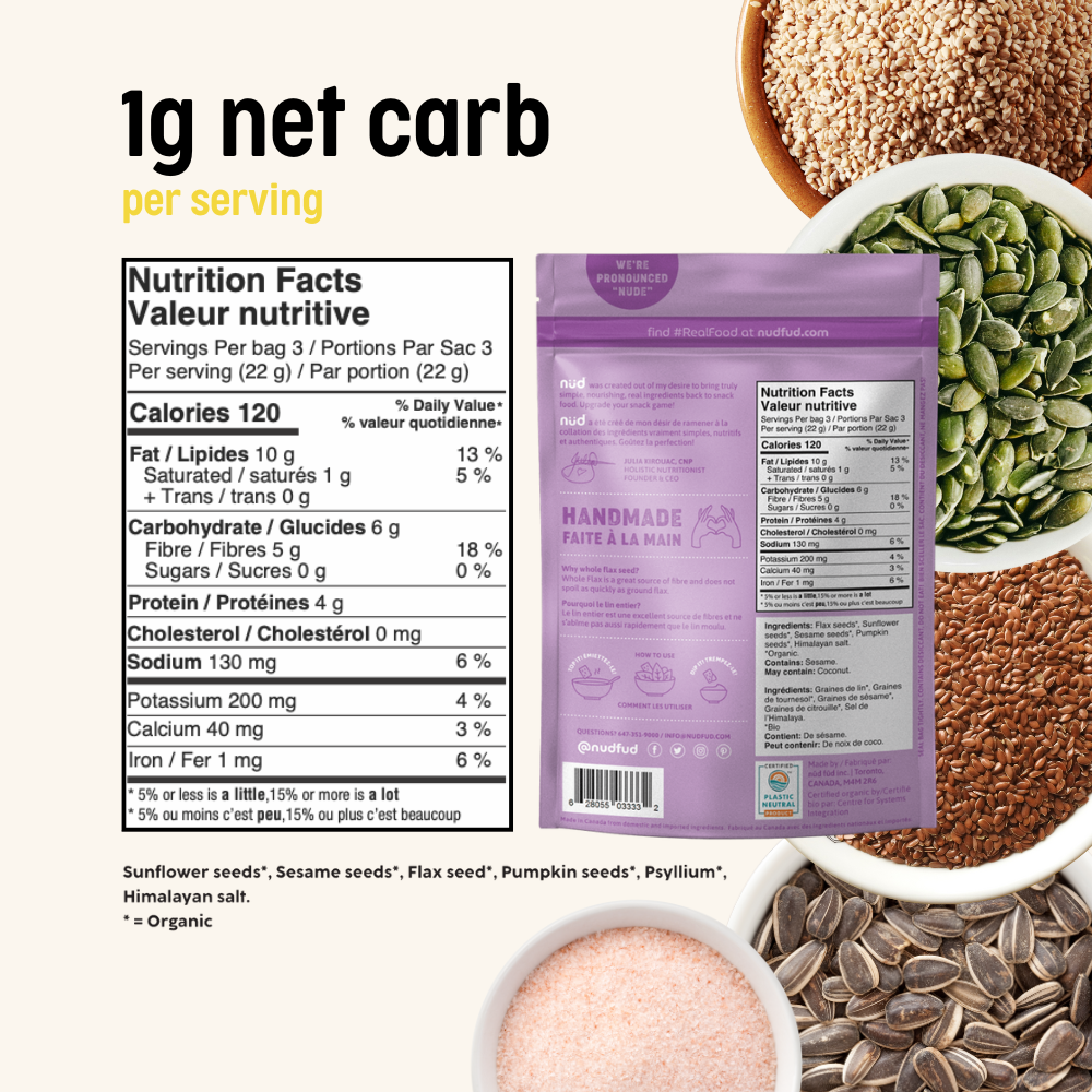 Nud Fud Simple Seed Crackers | 3-Pack - Image 10