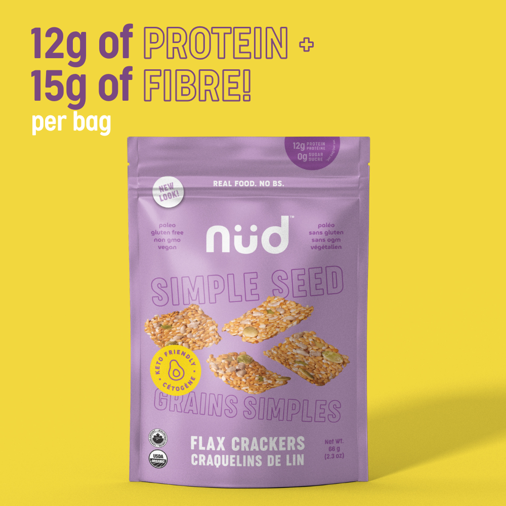 Nud Fud Simple Seed Crackers | 3-Pack - Image 2