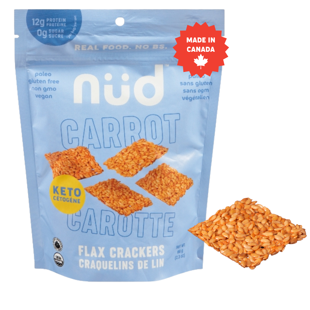 Nud Fud Carrot Crackers | 3-Pack - Image 9