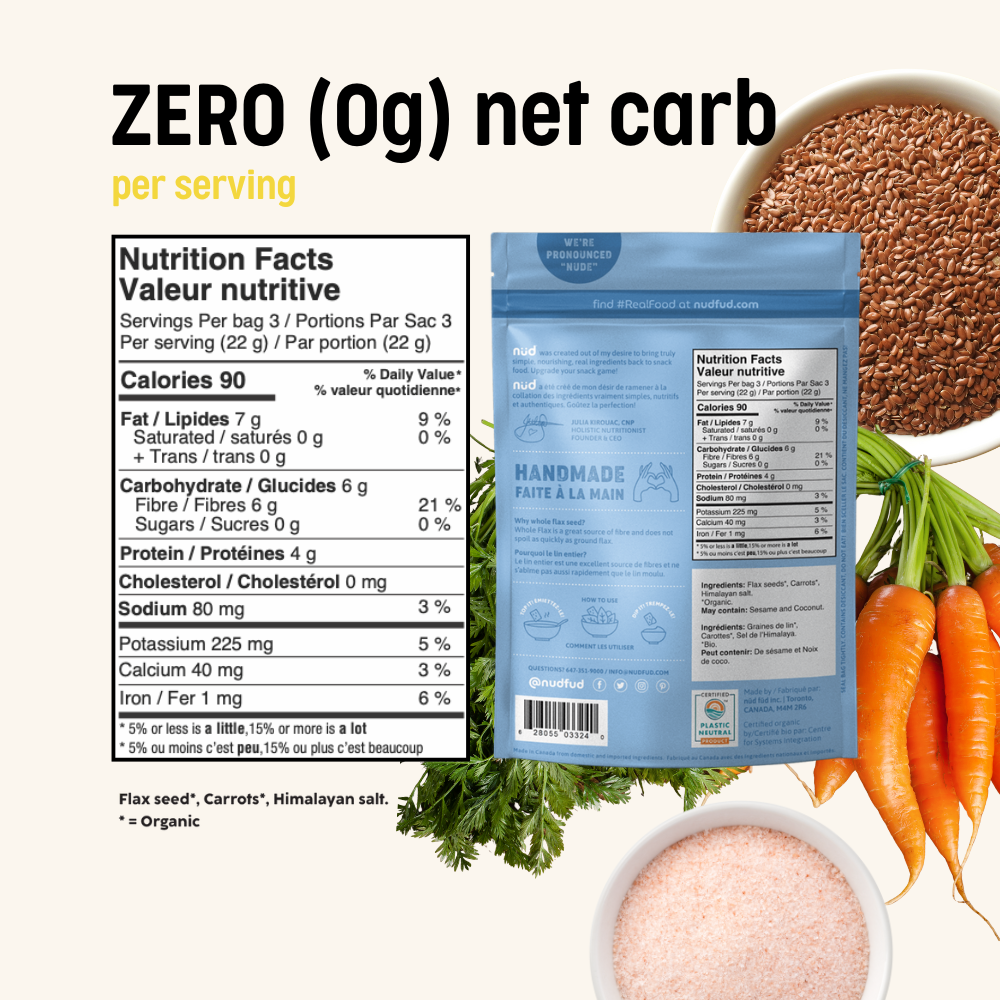 Nud Fud Carrot Crackers | 3-Pack - Image 10