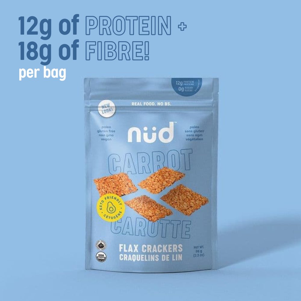 Nud Fud Carrot Crackers | 3-Pack - Image 2