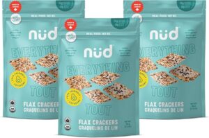 Nud Fud Everything Crackers | 3-Pack